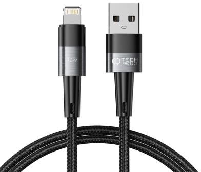 Tech-Protect Tech Protect Ultraboost Lightning Cable 12W/2 4A 100Cm Grey