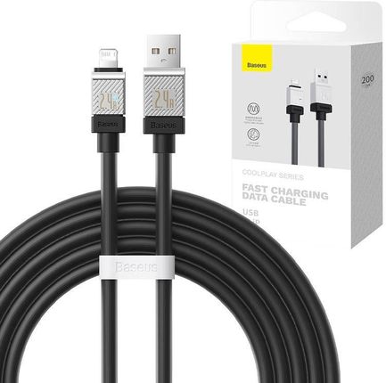 Baseus Kabel Szybko Ładujący Usb A Do Lightning Coolplay Series 2M 2 4A