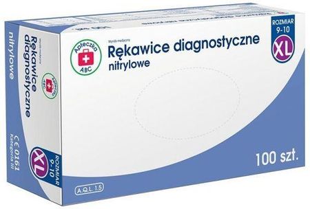 Silesian Pharma Rękawice Nitrylowe Xl X 100Szt. (Apteczka Abc)