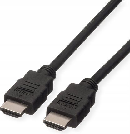 Roline Kabel Hdmi Ethernet Lsoh M/M Czarny 7,5M