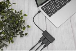 Zdjęcie Digitus - Usb-C - 3X Dp Mst Video Splitter Dp 1.4 4K/60Hz - Żory