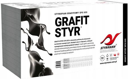Styrmann Styropian Grafitowy 033 20Cm 1,5M2 (GRAFIT03320CM)