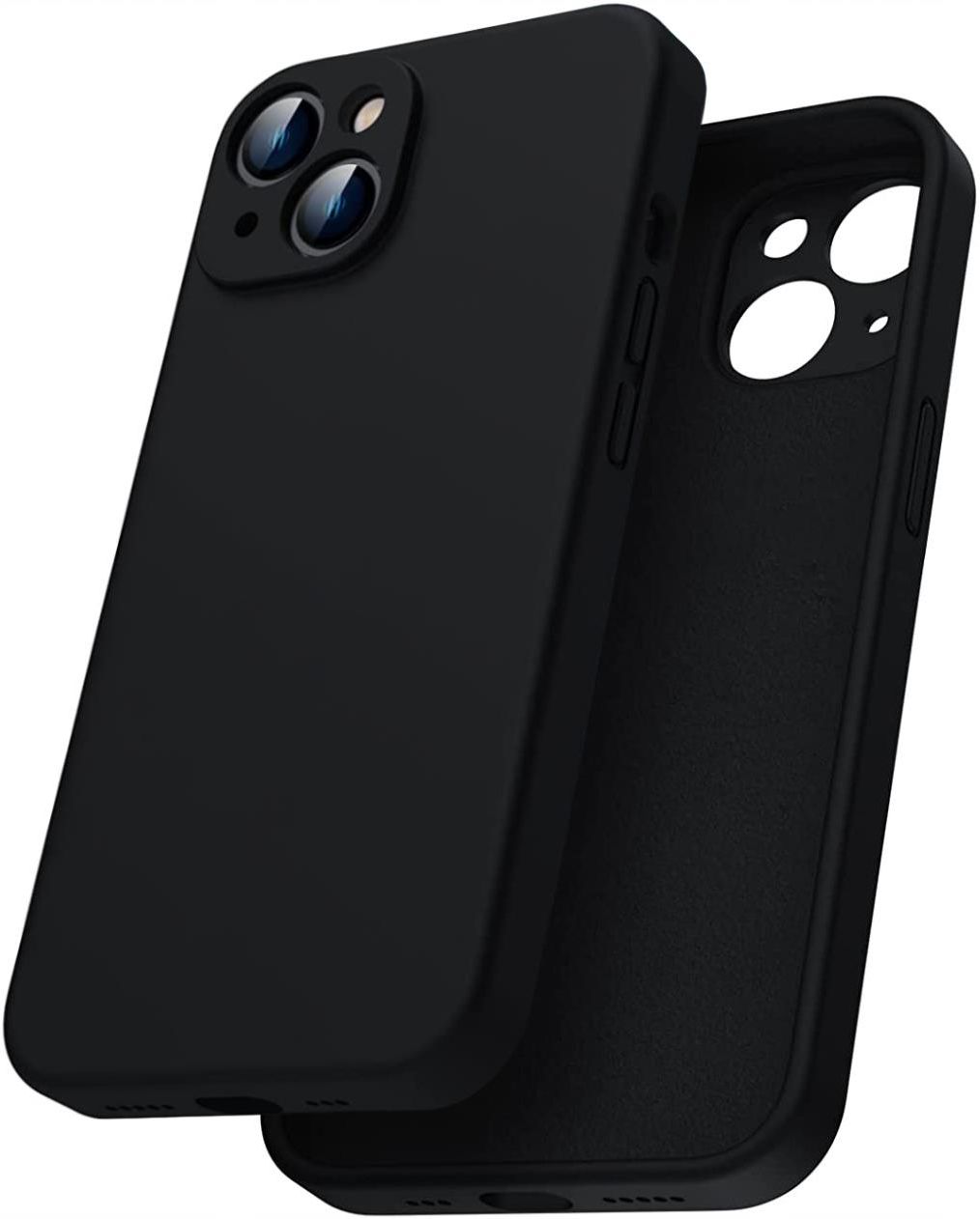 Etui Czarne Liquid Case Do Apple Iphone 14 Plus Etui na telefon, ceny