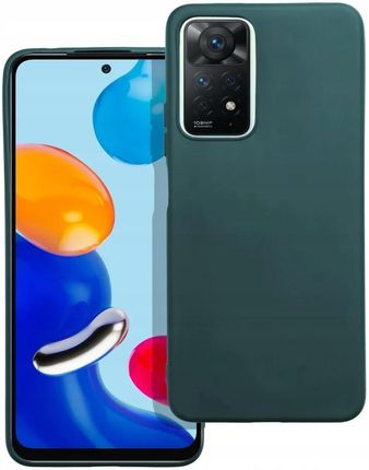 Futerał Matt Do Xiaomi Redmi Note 11 Pro 5G Ciemno