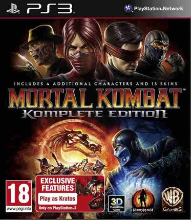 Mortal Kombat Komplete Edition (Gra PS3)