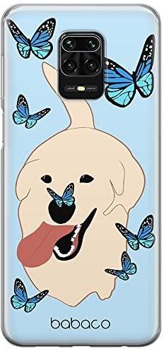 BABACO ERT GROUP custodia per cellulare per Xiaomi REDMI NOTE 9 PRO/ 9S originale e con licenza ufficiale, modello Flowers 034 adattato alla forma dello smartphone, parzialmente trasparente