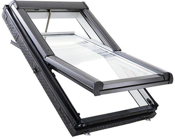 Okno dachowe Roto Designo R49 Rototronic 94X118 Pvc Elektryczne ...