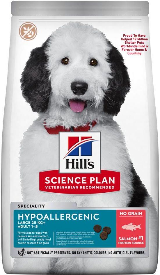 Karma Hill'S Science Plan Adult Hypoallergenic Large Breed Łosoś 14kg