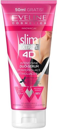 Eveline Cosmetics Slim Extreme 4D Intensywne Duo-Serum Powiększające I Liftingujące Biust 200 ml