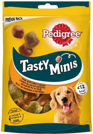 Pedigree Tasty Minis Chewy Bites Kurczak/Kaczka 130G