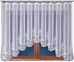 Zdjęcie Firanka Gotowa Berenika 04304 Kolor Biel 160X530Cm - Koszalin