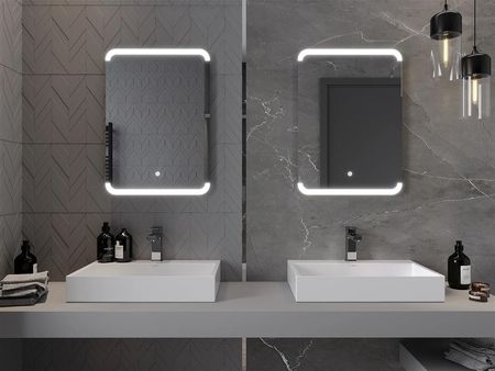Mexen Nida Lustro Łazienkowe Podświetlane 50x70cm Led 6000K