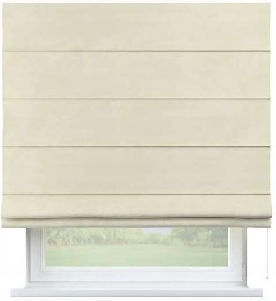 Dekoria Roleta Rzymska Capri Biel 100X170 Velvet