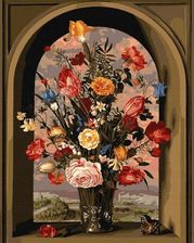 Zdjęcie Ideyka Malowanie Po Numerach Kompozycja Kwiatowa 40X50Cm Kho2075 Kwiaty - Połczyn-Zdrój