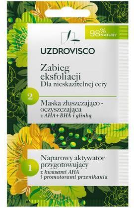 UZDROVISCO Zabieg eksfoliacji dla nieskazitelnej cery, 8ml 