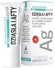 Zdjęcie Nanobiotic Med Plus Silver Dziąsła i Afty żel, 15ml  - Świnoujście