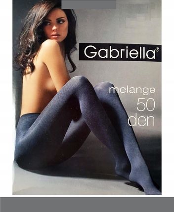 GABRIELLA rajstopy MELANGE 50DEN k.:MELANGE GRAFIT