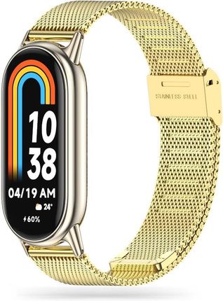 Braders Pasek Milaneseband Do Xiaomi Mi Band 8 / 8 Nfc Gold