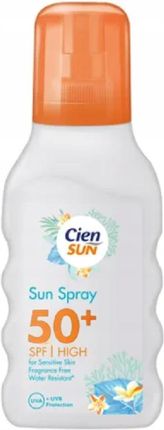 Cien Sun Spray Do Opalania Dla Dzieci 50 Spf 200Ml