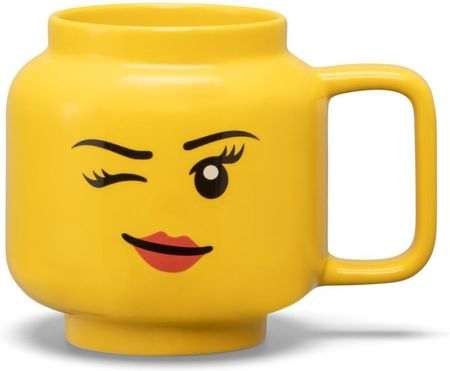 Lego Dziewczynka (Oczko) Kubek Ceramiczny Duża Głowa (41460803)