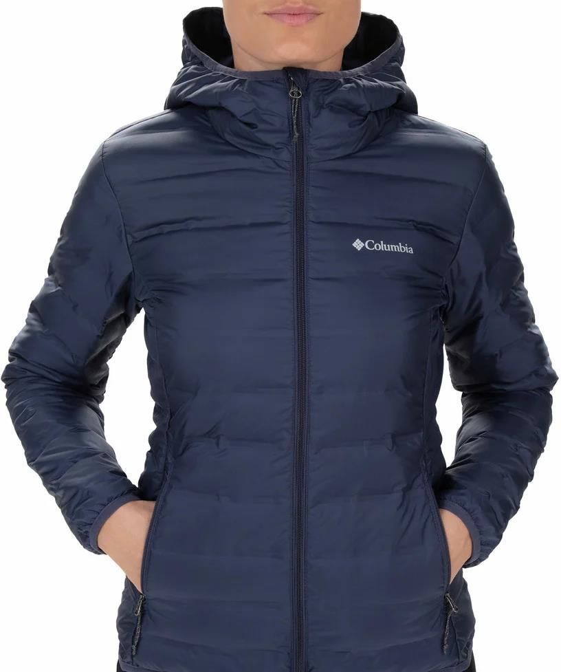 Columbia Lake 22 II Down Long Hooded Jacket Zwart - Gratis levering | ! - Textiel Dons gevoerde jassen Dames € 111,30
