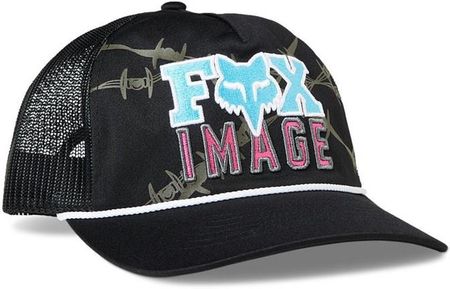 czapka z daszkiem FOX - Barb Wire Snapback Hat Black (001) rozmiar: OS
