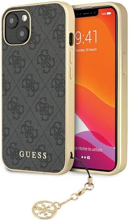 Guess Guhcp14Sgf4Ggr Iphone 14 6 1" Szary/Grey Hardcase 4G Charms Collection