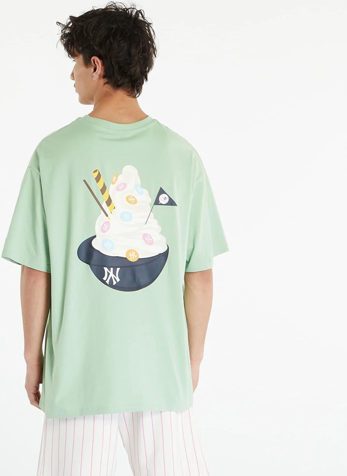 New Era - New York Yankees MLB Ice Cream Oversized T-Shirt - Green