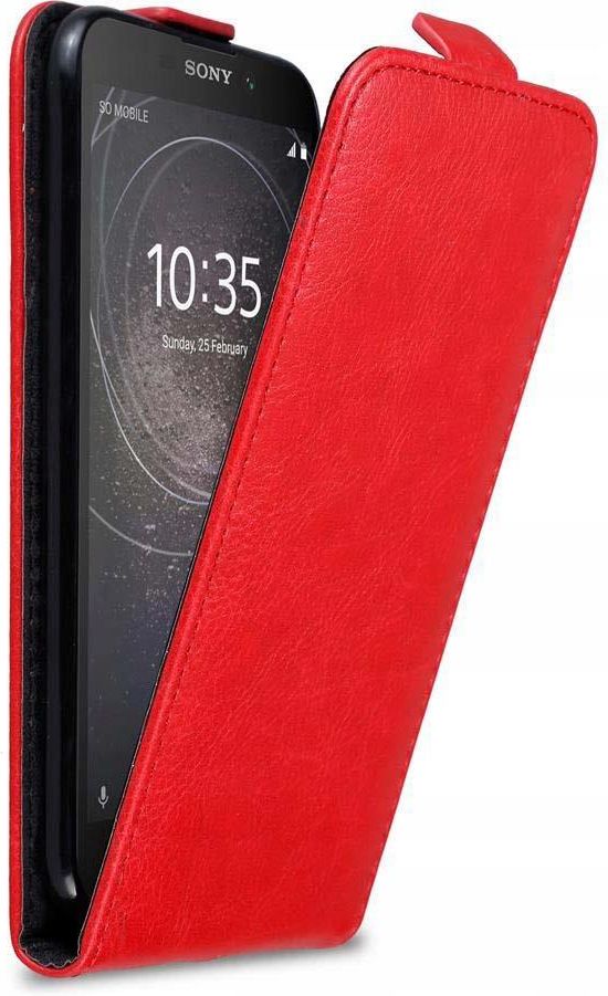 Cadorabo Hülle für Sony Xperia XZ2 Compact in BORDEAUX LILA ab 13,99
