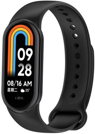 Bizon Pasek Strap Watch Dots Do Xiaomi Mi Smart Band 8 Czarny