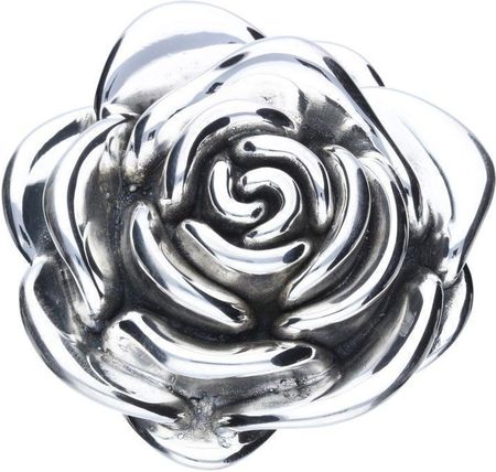 Srebrna broszka 'Piękna róża' DIA-BRO-13621BH-925