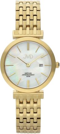 Zegarek damski na bransolecie JVD J4150.3 z szafirowym szkłem