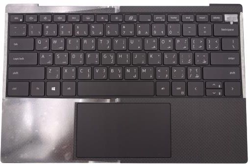 Palmrest Dell XPS 9300 Con Touchpad E Tastiera Retroilluminata Tedesca - 4Y7N2 Y6JPH