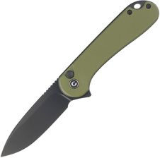 Zdjęcie Civivi Knife By We Nóż Button Lock Elementum Ii Od Green G10 Black Stonewashed Nitro V C18062P 3 - Milicz