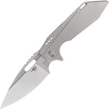 Bestech Knives Nóż Shodan Grey Titanium Stonewashed Satin Cpm S35Vn By Todd Knife And Tool Bt1910A
