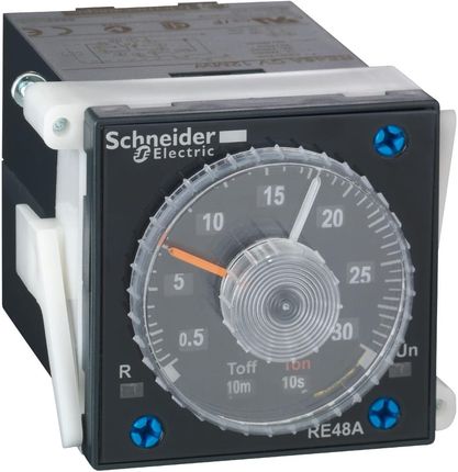 Schneider Electric Przekaźnik Czasowy Opóźniający 2 Funkcyjny 0,02 S 300 H 24 240 V Ac 2 Oc (RE48AMH13MW)