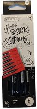 Zdjęcie Cresco Zestaw 6 Liternictwo-Kaligrafia-Black - Wolbórz