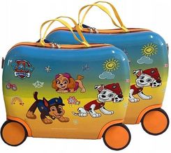 Zdjęcie Jeżdżąca walizka dziecięca Psi Patrol żółta kółka - Nowe Brzesko