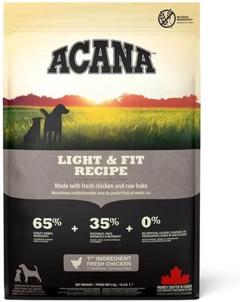 Acana Light  Fit Recipe 2 kg
