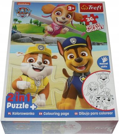 Trefl Puzzle Gigant 36el. Psi Patrol 91908