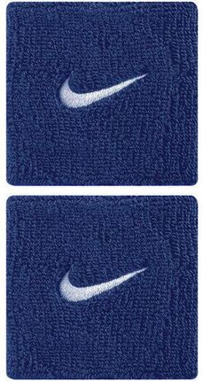 Nike Frotka Na Rękę Wristbands X 2 Szt. Biały Niebieski