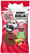 Zdjęcie Bunny Ninja Przekąska Owocowa O Smaku Jabłko Banan Truskawka 15g - Opole