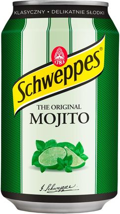 Schweppes Mojito Napój Gazowany 330ml