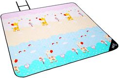 Zdjęcie Nils Camp Koc Piknikowy 195X200 Cm Nc8028 Żyrafa - Miastko