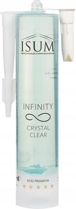 Isum Klej Montażowy Infinity Crystal Clear 310ml