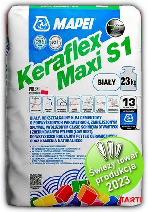 Mapei Keraflex Maxi S1 Klej Do Płytek Biały 23Kg