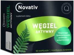Zdjęcie Novativ Węgiel Aktywny 30kaps. - Mikołajki