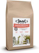 Smart Nature Dog No Grain Łosoś i pstrąg Omega 3 sierść karma dla psa Veterinary Appr. 2kg