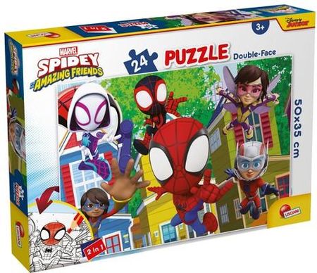 Marvel Puzzle Double-Face Plus Spidey This is a Team! 24el.