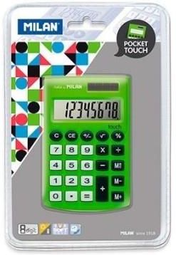 Milan Kalkulator Pocket Touch Zielony